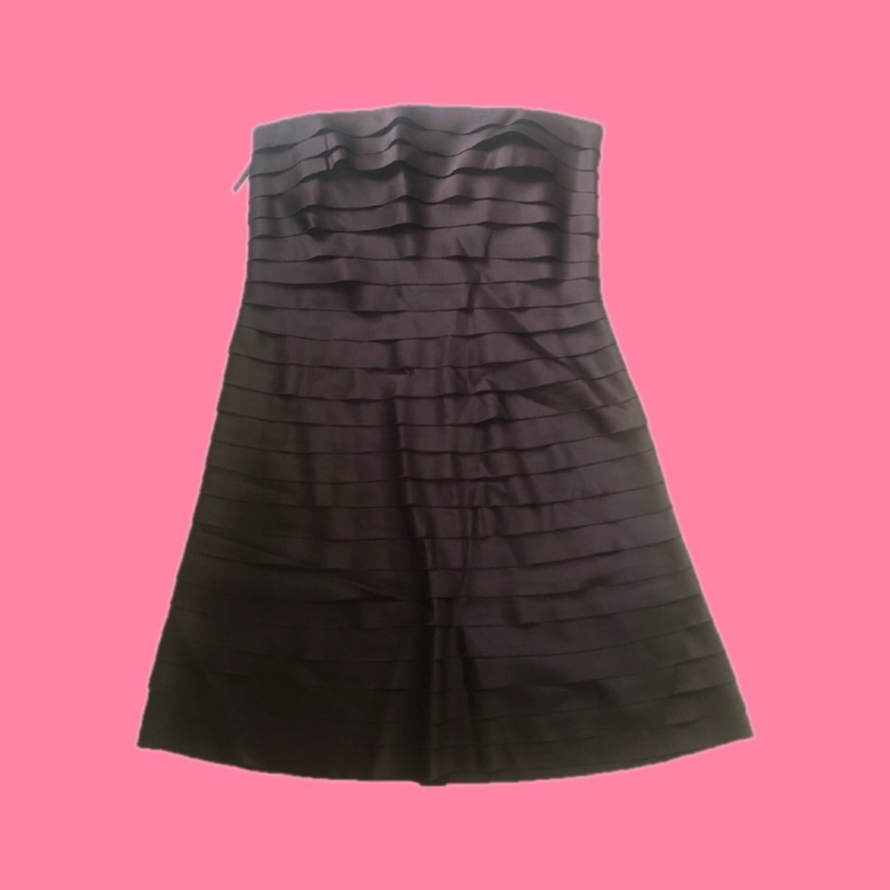 Eliza J New York Strapless Ruffle Dress